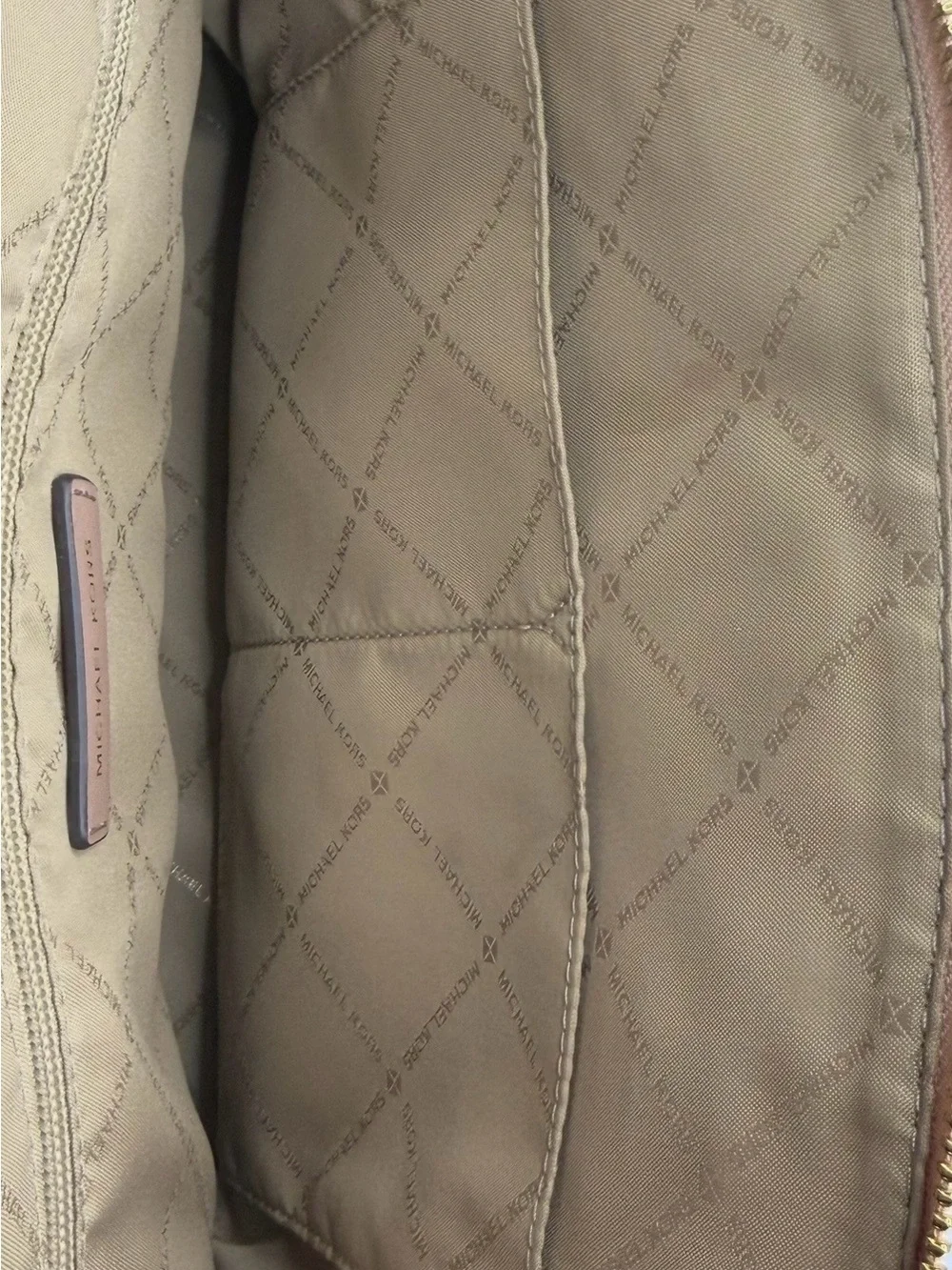 Michael Kors structured dome